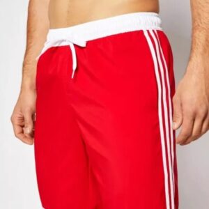 Men's Adidas Swim Shorts Red